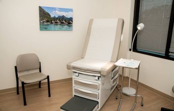 Spectrum Dermatology of Atlanta Office Exam Room